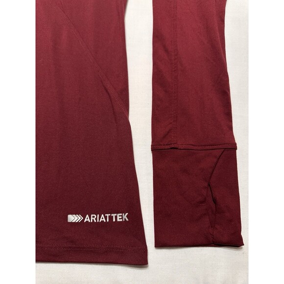 Ariat Tek Cold Series 1/4 Zip Long Sleeve Shirt Outdoors Equestrian Size Small - Picture 6 of 11